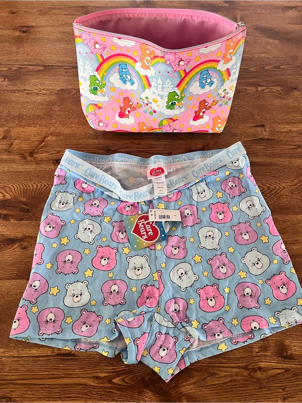 Womens Care Bears Accessories Bundle Set